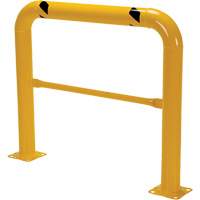 Vestil HPRO-48-42-4 High Profile Machinery Guards, 4' W x 3.5' H, Yellow