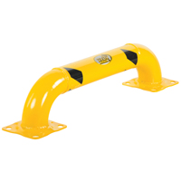 Low Profile Rack Guards, 3' W x 0.75' H, Yellow  KA112 | TENAQUIP