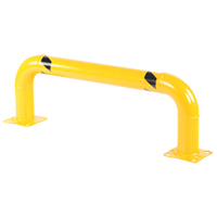 Vestil LPRO-48-16-4 Low Profile Rack Guards, 4' W x 1.4' H, Yellow