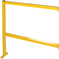 Perimeter Guards - Tubular Style, 94" W x 49-1/2" H, Yellow KD135 | TENAQUIP