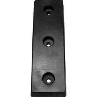Ideal Warehouse Innovations 26-1120 Molded Rubber Dock Guards, Rubber, 30" W x 4" D x 10" H
