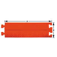 Linebacker<sup>®</sup> General Purpose Cable Protector, 36" L x 11.5" W x 1.625" H KH702 | TENAQUIP