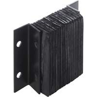 Ideal Warehouse Innovations 24-1030 Laminated Dock Bumpers, Horizontal, Rubber, 12" W x 4" D x 10" H