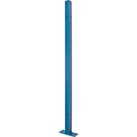 Poteau universel, 4,125' h x 2" la, Bleu KH861 | TENAQUIP