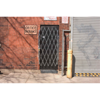 Illinois Engineered Products D81 Barri&egrave;res de porte robustes, Simple, 4' lo x 6' 6" h d&eacute;ploy&eacute;
