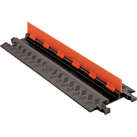 Checkers Industrial Products GD1X75-ST-O/B Protecteur de c&acirc;ble &agrave; profil bas Guard Dog, 36" lo x 10,81" la x 1,25" h