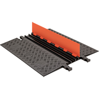 Checkers Industrial Products GD3X75-O/B Protecteur de c&acirc;ble ADA/DDA &agrave; profil bas Guard Dog, 3 canaux, 36" lo x 30,3" la x 1,25" h