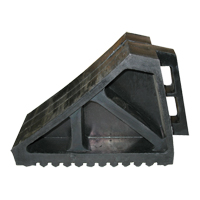  KI231 Wheel Chock, 10-5/8" x 7" x 4-1/2", Black