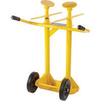 Ideal Warehouse Innovations 60-5454 Two-Post Trailer-Stabilizing Jack Stands, 50 tons Lift Capacity