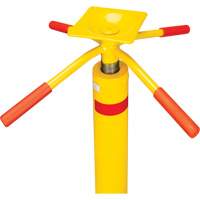 KLETON KI349 50,000 lbs. Static Capacity Trailer Jack, 2.5 tons Lift Capacity