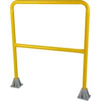 KLETON KI406 Garde-corps pour barri&egrave;re de s&eacute;curit&eacute;, Acier, 36" lo x 42" h, Jaune