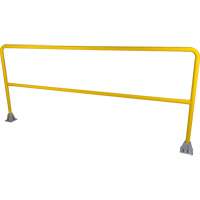 KLETON KI409 Garde-corps pour barri&egrave;re de s&eacute;curit&eacute;, Acier, 84" lo x 42" h, Jaune