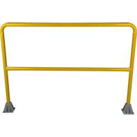 KLETON KI415 Garde-corps pour barri&egrave;re de s&eacute;curit&eacute;, Acier, 60" lo x 42" h, Jaune