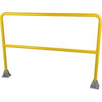KLETON KI415 Garde-corps pour barri&egrave;re de s&eacute;curit&eacute;, Acier, 60" lo x 42" h, Jaune