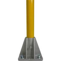 KLETON KI415 Garde-corps pour barri&egrave;re de s&eacute;curit&eacute;, Acier, 60" lo x 42" h, Jaune