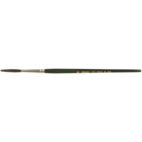 Osborn 0007402500 Pinceau &agrave; lettre de forme ronde pour le marquage, Largeur de la brosse de 5/32", Soie de chameau, Manche &agrave; Bois