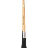 Bestt Liebco 501101400 Pinceau en bois de bouleau, Soies de porc de sanglier, Manche Bois, Largeur de #4
