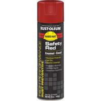 Rust-Oleum V2163838 Peinture-&eacute;mail en a&eacute;rosol syst&egrave;me V2100, Rouge s&eacute;curit&eacute;, Brillant, 15 oz, Canette a&eacute;rosol