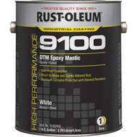 Rust-Oleum 9192402 Base de mastic &eacute;poxy DTM du syst&egrave;me 9100, Blanc, Gallon