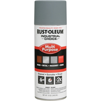 Rust-Oleum 1680830V Industrial Choice&reg; 1600 System Multi-Purpose Enamel Spray Primer, Grey, Very Flat, 12 oz., Aerosol Can