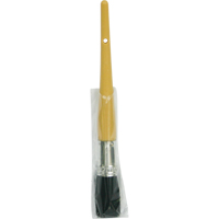 Crown-Meakins 011904 Pinceau en soies ovales, Soies, Manche Plastique, Largeur de 21/32"