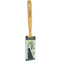 Crown Pro Straight Paint Brush, Bristle, Wood Handle, 1-1/2" Width  KP565 | TENAQUIP