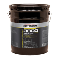 Rust-Oleum 316531 3800 High-Performance DTM Acrylic Enamel, 5 gal., Pail, White