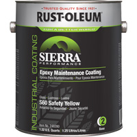 Rust-Oleum 248280 Floor Coating Base, 1 gal., Water-Based, Gloss, Yellow