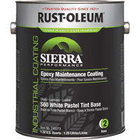 Rust-Oleum 248273 Sierra S60 Water-Based Epoxy Maintenance Coating Part 2 Base, Gallon, Tint Base