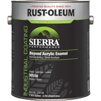 Rust-Oleum 238748 Sierra Performance Beyond Acrylic Enamel, Gallon, White