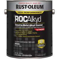 Rust-Oleum 245483 Peinture d&eacute;mail DMT alkyde V7400 System 340 &agrave; haut rendement, Blanc, Semi-brillant, Gallon