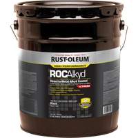 Rust-Oleum 245405 Peinture d&eacute;mail DMT alkyde V7400 System 340 &agrave; haut rendement, Noir, Tr&egrave;s brillant, 5 gal., Seau