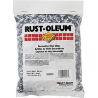 Rust-Oleum 205220 Concrete Saver&reg; Decorative Vinyl Chips, 0.5 kg, Bag, Black/White Blend