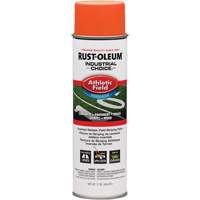 Rust-Oleum 257406 AF1600 Athletic Field Striping Paint, Orange, Aerosol Can