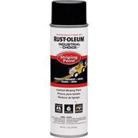 Rust-Oleum 1677838 S1600 System Inverted Striping Paint, Black, Aerosol Can
