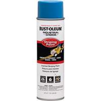 Rust-Oleum 263446 Peinture pour traçage de ligne &agrave; l'envers du syst&egrave;me S1600, Bleu, Canette a&eacute;rosol