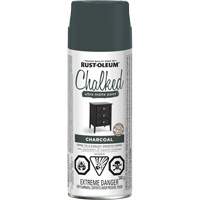 Rust-Oleum 302821 Chalked Paint, Aerosol Can, Charcoal