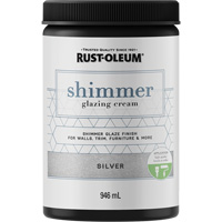 Rust-Oleum 322852 Glazing Cream, 946 ml, Jar, Silver