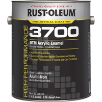Rust-Oleum 206164 &eacute;mail acrylique DTM haute performance 3700, Alumi-Non, Brillant, Gallon