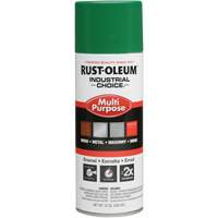 Rust-Oleum 257401V Industrial Choice&reg; 1600 System Multi-Purpose Enamel Spray Paint, Emerald Green, Gloss, 12 oz., Aerosol Can