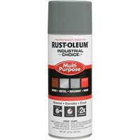 Rust-Oleum 1688830 Industrial Choice&reg; 1600 System Multi-Purpose Enamel Spray Paint, Smoke Grey, Gloss, 12 oz., Aerosol Can