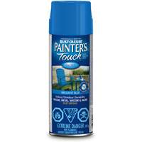 Rust-Oleum N1926830 Peinture multi-usages applicable au pinceau Painters Touch, Bleu brillant, Brillant, Canette a&eacute;rosol