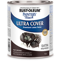 Rust-Oleum 242834 Painter's Touch&reg; Multi-Purpose Brush-On Paint, Espresso, Satin, 946 ml, Can