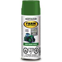Rust-Oleum 350601 Peinture en a&eacute;rosol sp&eacute;cialis&eacute;e pour &eacute;quipement agricole, Vert John Deere, Brillant, Canette a&eacute;rosol