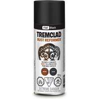 Rust-Oleum 271100R522 Produit de transformation et de couverture de la rouille Tremclad, Noir, Tr&egrave;s mat, Canette a&eacute;rosol