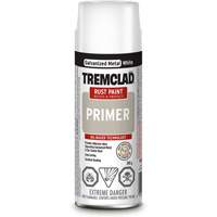 Rust-Oleum 274101522 Tremclad&reg; Rust Primer Spray, Galvanized White, Very Flat, Aerosol Can