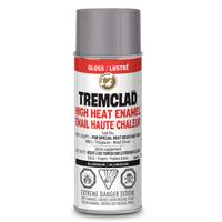 Rust-Oleum 29301522 Tremclad&reg; High Heat Enamel, Aluminum, Very Flat, Aerosol Can