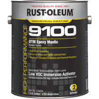 Rust-Oleum 214430 Activateur (250 COV) pour l'immersion du mastic &eacute;poxydique DTM du syst&egrave;me 9100, Gallon