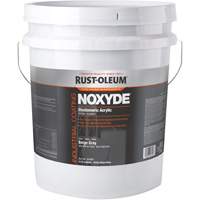 Rust-Oleum 283088 Rev&ecirc;tement acrylique &eacute;lastom&egrave;re Noxyde, 5 gal., Seau, Gris