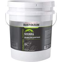 Rust-Oleum 264204 Sierra Performance MetalMax&reg; Plus DTM Acrylic Enamel, 5 gal., Pail, White